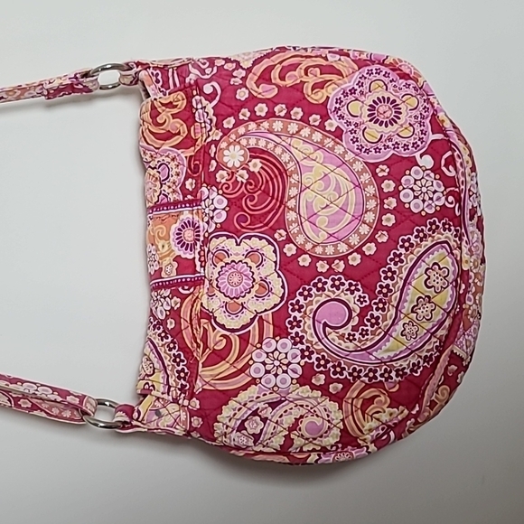 Vera Bradley pink paisley shoulder bag - Picture 5 of 9